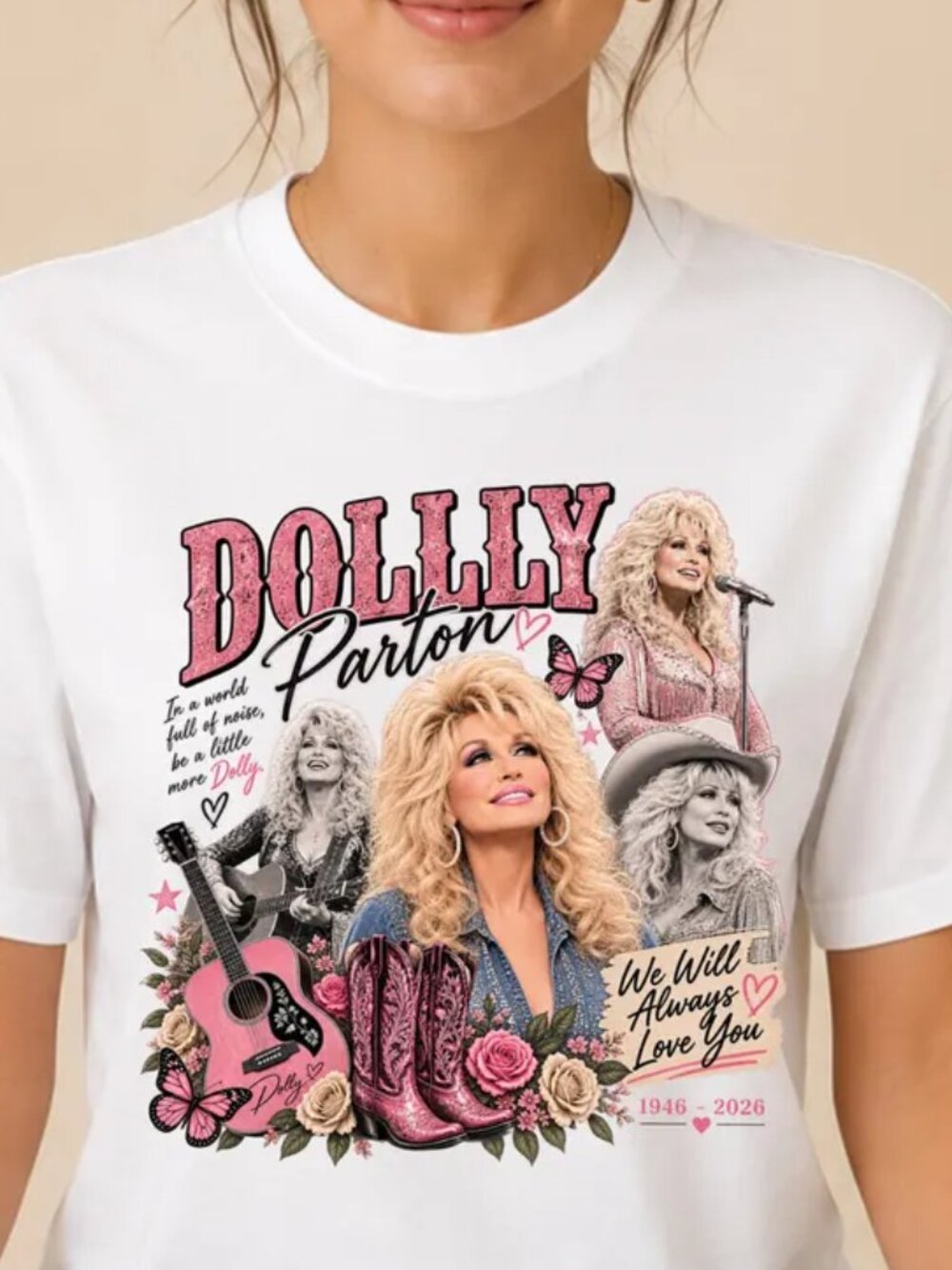 Dolly Parton RIP Shirt, Dolly Parton Memorial, Country Music Legend Tribute Tee